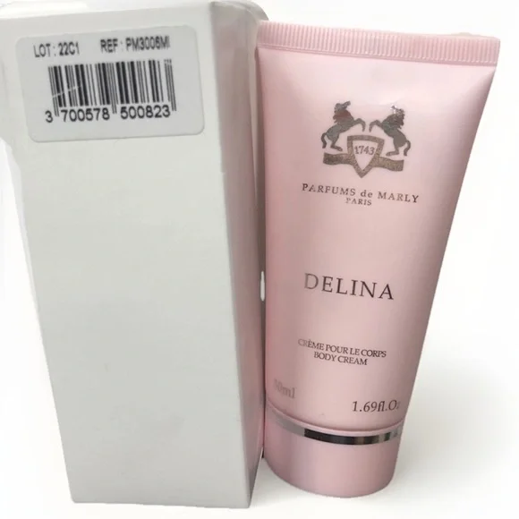 Parfums De Marly Delina Body Cream Travel Size 1.7 oz / 50 ml NEW - Picture 2 of 3